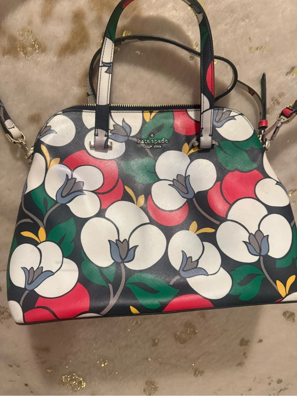 Kate Spade New York MAISE BREEZY FLORAL MEDIUM DOME SATCHEL